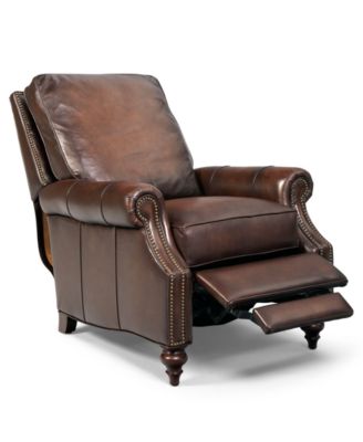 Kennedy Leather Recliner - Furniture - Macy&#39;s