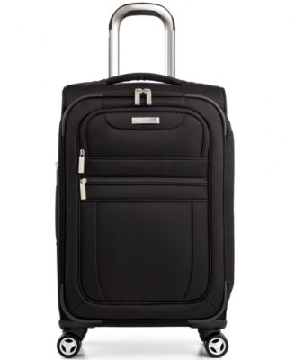 calvin klein suitcase black