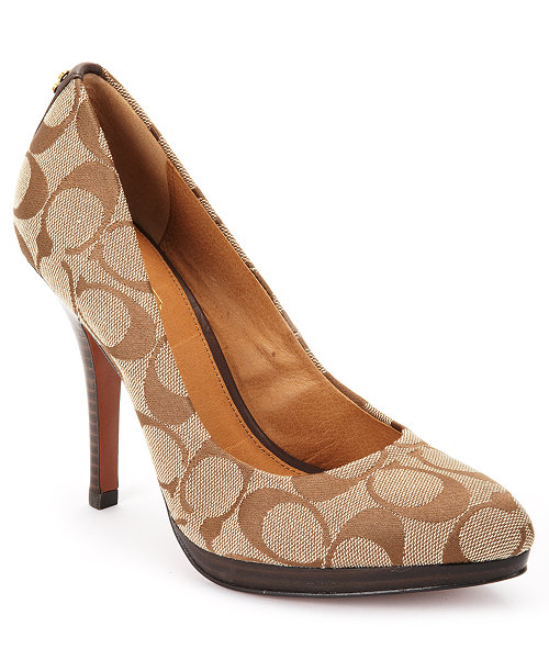 COACH CAYA HEEL on sale at Macy's for 89 was 178, 50% off