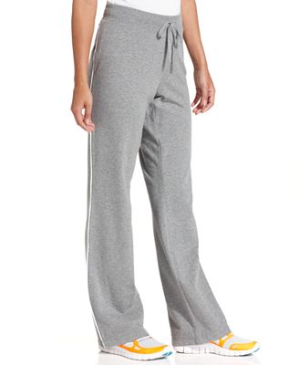 Style&co. Sport Petite Pants, Straight-Leg French-Terry Sweatpants - Pants - Women - Macy's