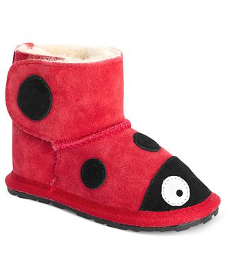 EMU Australia Baby Shoes, Baby Girls Little Creatures Walker Ladybird ...