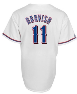 UPC 604201215241 product image for Majestic Men's Yu Darvish Texas Rangers Replica Jersey | upcitemdb.com