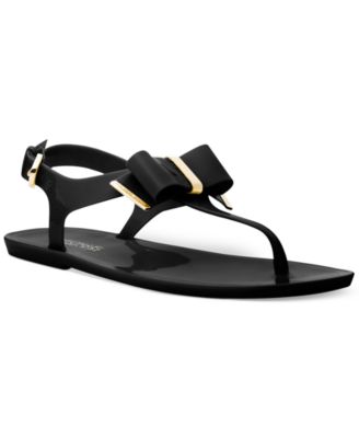 michael kors jelly thong sandals