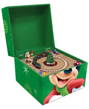 UPC 051053174910 product image for Mr. Christmas Disney Pom Pom Mickey Music Box | upcitemdb.com