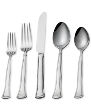 UPC 885991104230 product image for Gourmet Basics by Mikasa Chadwick Bead 20-Piece Flatware Set | upcitemdb.com