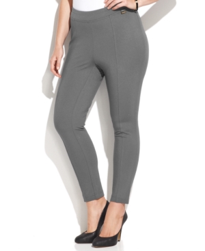 UPC 888738777582 product image for Calvin Klein Plus Size Pull-On Skinny Ponte Pants | upcitemdb.com