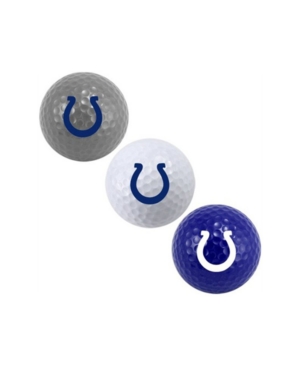 UPC 637556312051 product image for Team Golf Indianapolis Colts 3-Pack Golf Ball Set | upcitemdb.com