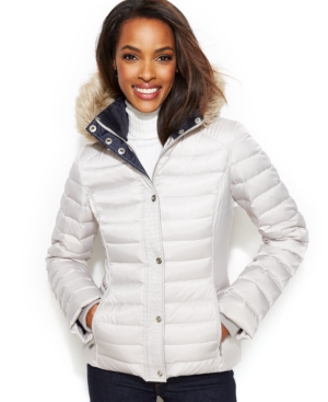 Nautica Wool hooded On Breasted Blend macys Petite  Scarf scarf Single With Coat  Sale