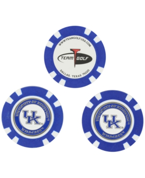 UPC 637556219886 product image for Team Golf Kentucky Wildcats 3-Pack Poker Chip Golf Markers | upcitemdb.com