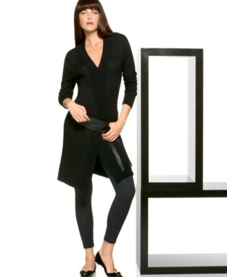 INC International Concepts� Belted Sweater Coat