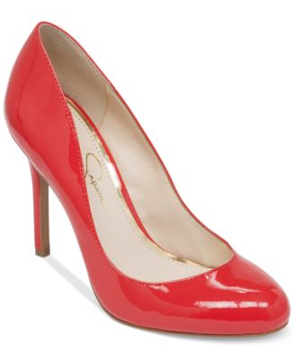 jessica simpson coral heels