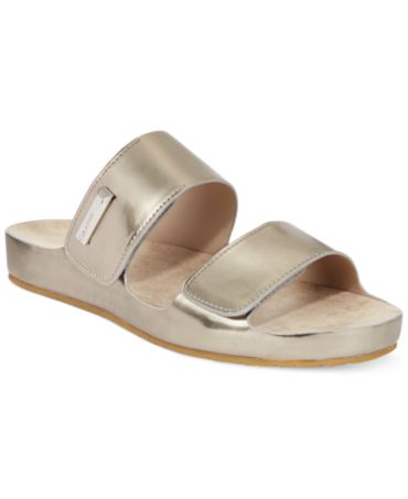 calvin klein women's slide sandals