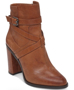 UPC 886742763737 product image for Vince Camuto Gravell Wrapped Buckle Booties Women's Shoes | upcitemdb.com