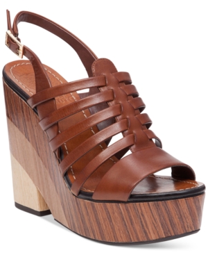 UPC 889816314453 product image for Vince Camuto Onia Platform Wedge Sandals Women's Shoes | upcitemdb.com