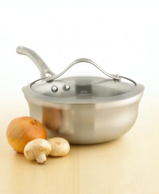 Calphalon Contemporary Stainless Steel Chef's Pan, 2 Qt.