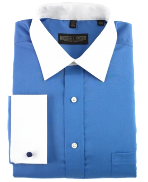 UPC 016654141945 product image for Donald Trump Non-Iron Signature French Cuff Shirt | upcitemdb.com