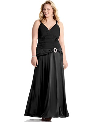 black prom dresses - plus size prom dresses 7