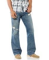7 For All Man Kind Jeans, Distressed Boot Cut