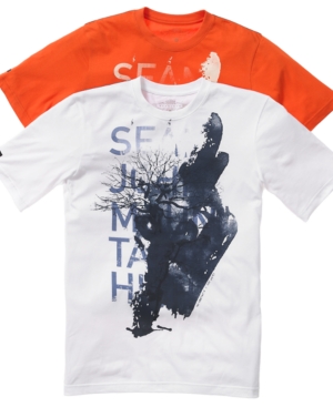 Sean John Big and Tall T Shirt, No Obstacle 2 Hard Tee Shirt