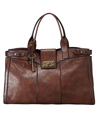 fossil reissue weekender bag