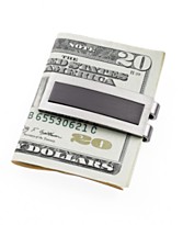 Kenneth Cole Reaction Money Clip, Brushed Rhodium 