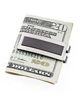 Kenneth Cole Reaction Money Clip, Brushed Rhodium Kenneth Cole Reaction Money Clip, Brushed Rhodium