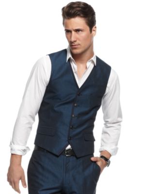 INC International Concepts Vest, Stripe Vest