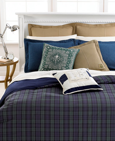 Lauren Ralph Lauren Blackwatch Twin Comforter - Comforters: Down & Alternative - Bed & Bath - Macy&#39;s