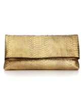 Juicy Couture Handbag, Snake Embossed Leather Jade Clutch