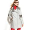 macys deals on Calvin Klein Asymmetrical Faux-Leather-Trim Coat