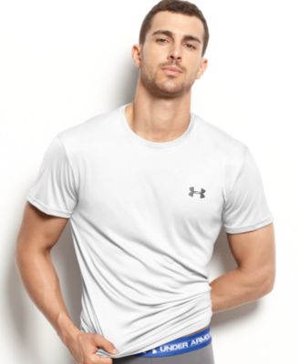 under armour men's ua heatgear flyweight crew undershirt