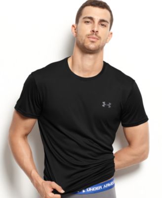 under armour men's ua heatgear flyweight crew undershirt