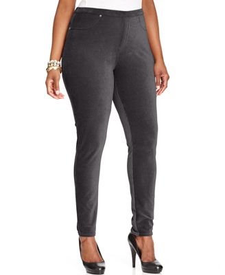 style and co plus size capris