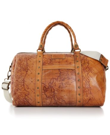 Patricia Nash Signature Map Stressa Overnighter Bag - Handbags & Accessories - Macy&#39;s