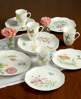 Lenox 'Butterfly Meadow' 18-Piece Dinnerware Set