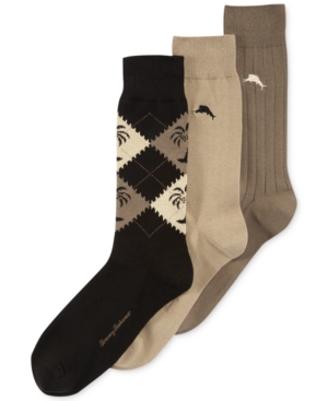 UPC 846708017625 product image for Tommy Bahama Men's Argyle Casual Socks 3-Pack | upcitemdb.com