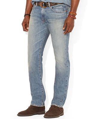 Polo Ralph Lauren Hampton Straight-Fit Dayton-Wash Jeans - Jeans - Men