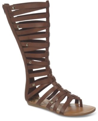 Fergalicious Supreme Tall Shaft Gladiator Sandals - Shoes - Macy's