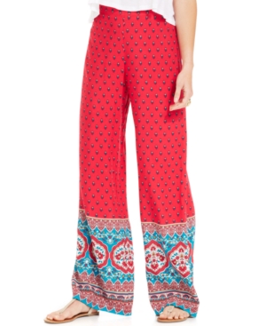 Upc 887451052419 Stoosh Juniors Printed Wide Leg Pants Upcitemdb Com
