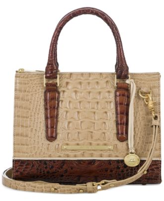 Brahmin Tri Texture Anywhere Convertible Satchel - Handbags & Accessories - Macy&#39;s
