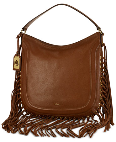Lauren Ralph Lauren Wheeler Hobo Bag - Handbags & Accessories - Macy&#39;s