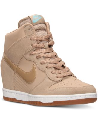 nike womens dunk sky hi essential casual shoes