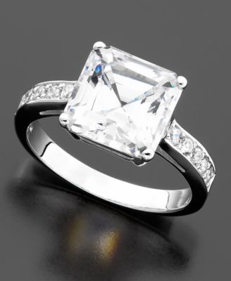 CRISLU Princess-Cut Cubic Zirconia Ring (6 ct. t.w.)