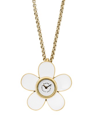 marc jacobs daisy pendant watch