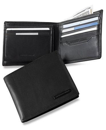 Geoffrey Beene Leather Bifold Wallet - Accessories & Wallets - Men - Macy&#39;s