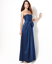 BCBGMAXAZRIA Dress, Strapless Gown BCBGMAXAZRIA Dress, Strapless Gown