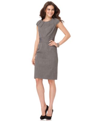 cap sleeve work dress
