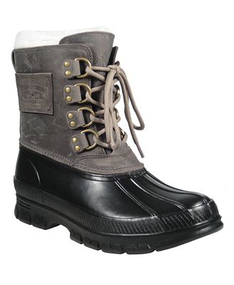 mens shearling lined waterproof boots