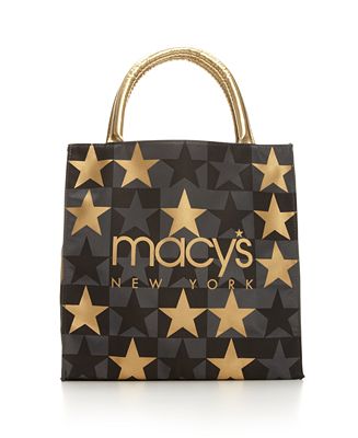 Macy's Handbag, Small Gold Star Tote - Handbags  Accessories - Macy's