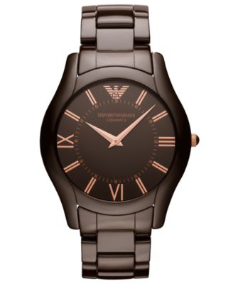 macy's emporio armani watch